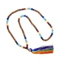 Collar Tibetano Mala 7 Chakras 50 cm Premium | Tienda Esotérica Changó