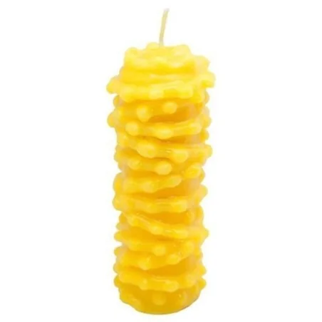 Vela Mil Nudos 17 cm - Amarillo | Tienda Esotérica Changó