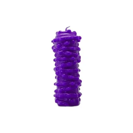 Vela Mil Nudos 18 x 5.5 cm - Morado | Tienda Esotérica Changó