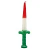 Vela Espada San Jorge 24 cm - Rojo - Blanco - Verde | Tienda Esotérica Changó