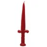 Vela Espada 24 cm - Roja | Tienda Esotérica Changó