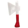 Vela Hacha Chango 19 cm - Blanco - Rojo | Tienda Esotérica Changó