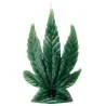 Vela Hoja Cannabis 18 cm - Verde | Tienda Esotérica Changó