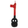 Vela Llave Eleggua 16 cm - Roja - Negra | Tienda Esotérica Changó