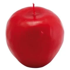 Vela Manzana 8 cm - Rojo