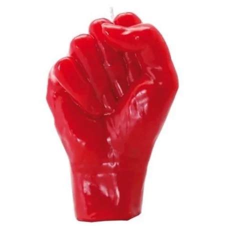 Vela Mano 14 cm - Rojo | Tienda Esotérica Changó