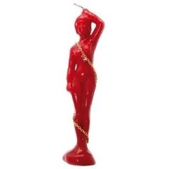 Vela Mujer Encadenada 23 cm - Roja | Tienda Esotérica Changó