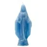 Vela Milagrosa Virgen 15 cm - Azul | Tienda Esotérica Changó