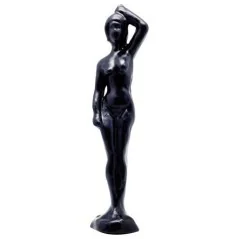 Vela Mujer Negro 20 cm | Tienda Esotérica Changó