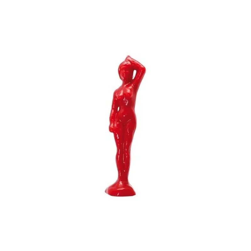 Vela Mujer Rojo 20 cm