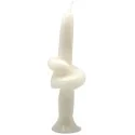 Vela Nudo 20 cm - Blanco | Tienda Esotérica Changó