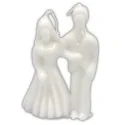 Vela Parejita Matrimonio 10 cm - Blanco | Tienda Esotérica Changó