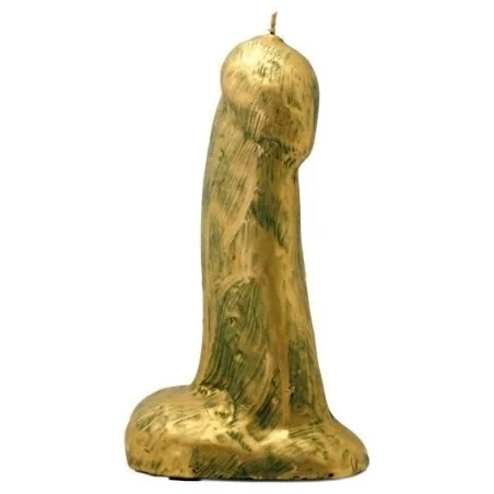 Vela Pene 16 cm - Dorado | Tienda Esotérica Changó