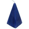 Vela Piramide Mediana 13 cm - Azul | Tienda Esotérica Changó