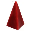 Vela Piramide Mediana 13 cm - Rojo | Tienda Esotérica Changó