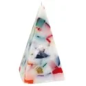 Vela Piramide Mediana 13 cm - 7 Colores | Tienda Esotérica Changó