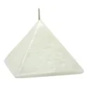 Vela Piramide Pequeña 6 cm - Blanco | Tienda Esotérica Changó