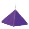 Vela Piramide Pequeña 6 cm - Morado | Tienda Esotérica Changó