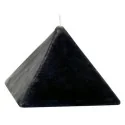 Vela Piramide Pequeña 6 cm - Negro | Tienda Esotérica Changó