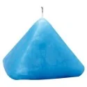 Vela Piramide Pequeña 6 cm - Celeste | Tienda Esotérica Changó