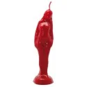 Vela Pomba Gira 14 cm - Rojo | Tienda Esotérica Changó