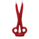 Vela Tijera 16 cm - Rojo | Tienda Esotérica Changó