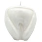 Vela Vagina 9 cm - Blanco