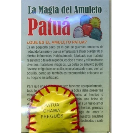 Amuleto Patua Atrae Clientes - Chama Fregues
