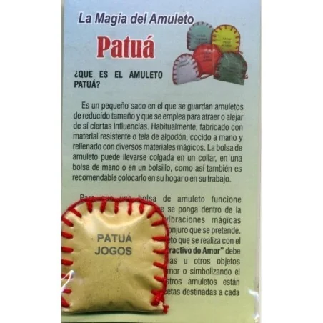 Amuleto Patua Juego Suerte -Jogos | Tienda Esotérica Changó