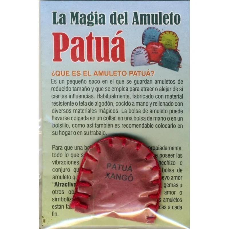 Amuleto Patua Chango Orisha - Xango