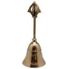 Campana Bronce mediana con Corona bronce (18 cm) | Tienda Esotérica Changó