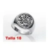 Anillo Plata Tetragramaton Talla 18 | Tienda Esotérica Changó