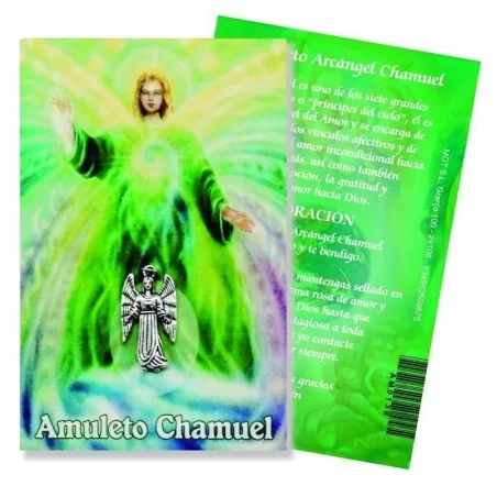 Amuleto Arcangel Chamuel - Figura - 2.5 cm