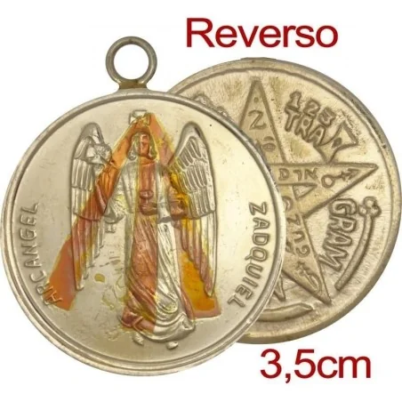 Amuleto Arcangel Zadkiel con Tetragramaton 3.5 cm | Tienda Esotérica Changó