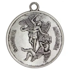 Amuleto Arcangel Miguel con Tetragramaton - con Oracion 3.5 cm | Tienda Esotérica Changó