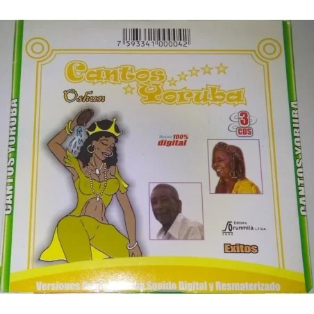 CD Oggun, Oshosi, Shango, Ochun (Contiene 3 Cd)