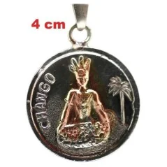 Amuleto Chango con Tetragramaton 2.5 cm (Juicios, Pleitos, Documentos) | Tienda Esotérica Changó