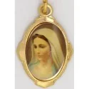 Medalla Maria Ovalada 2.3 x 1.5 cm aprox - sin Estampa | Tienda Esotérica Changó