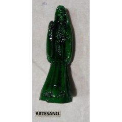 Amuleto Santa Muerte 7 cm - Verde | Tienda Esotérica Changó