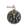 Amuleto Astrologico 7 Metales con Tetragramaton 3.5 cm (Talisman Protector) | Tienda Esotérica Changó