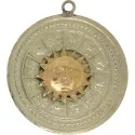 Amuleto Zodiacal con Tetragramaton 3.5 cm (Talisman Protector) | Tienda Esotérica Changó