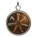 Amuleto 7 Herramientas con Tetragramaton 2.5 cm (Talisman Contra Todo Mal) | Tienda Esotérica Changó