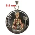 Amuleto Chango con Tetragramaton 3.5 cm (Talisman Juicios) | Tienda Esotérica Changó