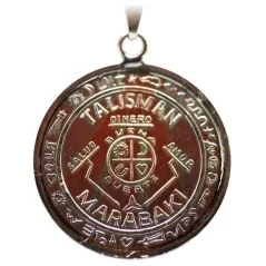 Amuleto Marabaki con Tetragramaton 2.5 cm - Buena Suerte - Dinero - Amor - Salud