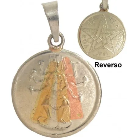 Amuleto Shiva con Tetragramaton 3 Metales 2.5 cm | Tienda Esotérica Changó