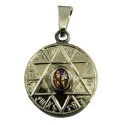 Amuleto Estrella 6 Puntas Atrae y Repele Opalo con Tetragramaton 2.5 cm | Tienda Esotérica Changó