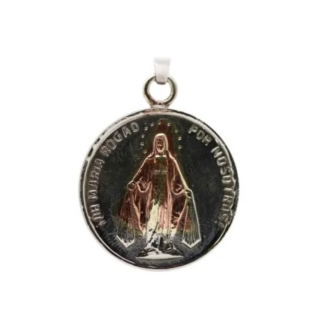 Amuleto Virgen Milagrosa con Tetragramaton 3.5 cm | Tienda Esotérica Changó