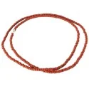 Collar Oya (1 x 1 Marron -Rojo. ) (1 V) (110 cm) | Tienda Esotérica Changó