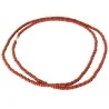 Collar Oya (1 x 1 Marron -Rojo. ) (1 V) (110 cm) | Tienda Esotérica Changó