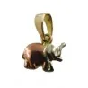 Amuleto Elefante Tumbaga 3 Metales 1 cm | Tienda Esotérica Changó